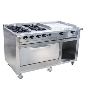 COCINA CO-HPL60-4Q ACERO INOXIDABLE