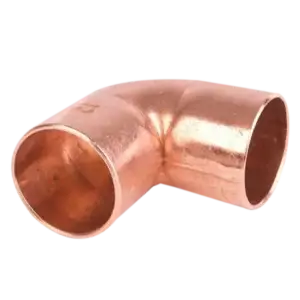 CODO COBRE DE 1/2 CURVA DE 90°